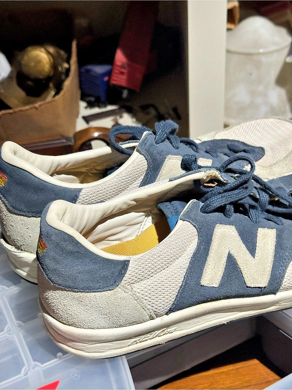 New Balance 574 Men's Sneakers Blue & Gray US 11